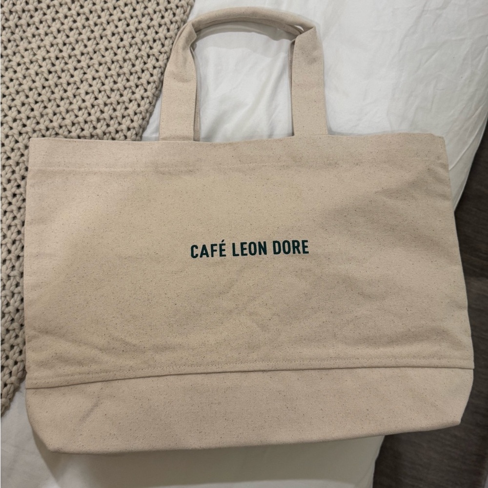 Aime Leon Dore Beige Tote Bag